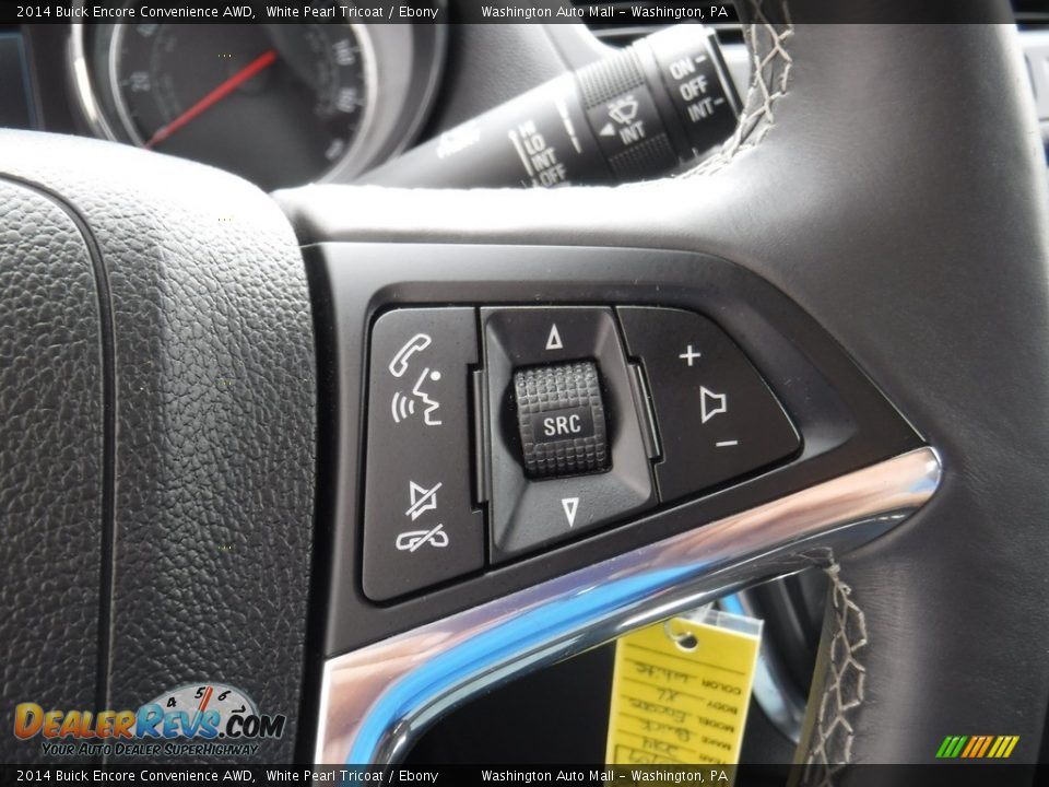 2014 Buick Encore Convenience AWD White Pearl Tricoat / Ebony Photo #20