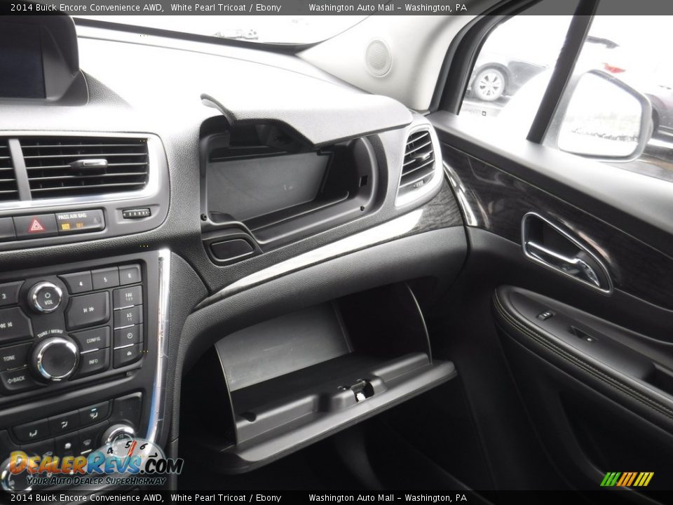 2014 Buick Encore Convenience AWD White Pearl Tricoat / Ebony Photo #22