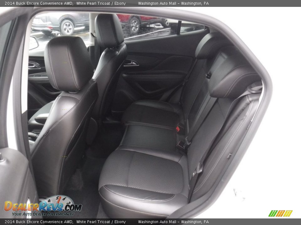 2014 Buick Encore Convenience AWD White Pearl Tricoat / Ebony Photo #24