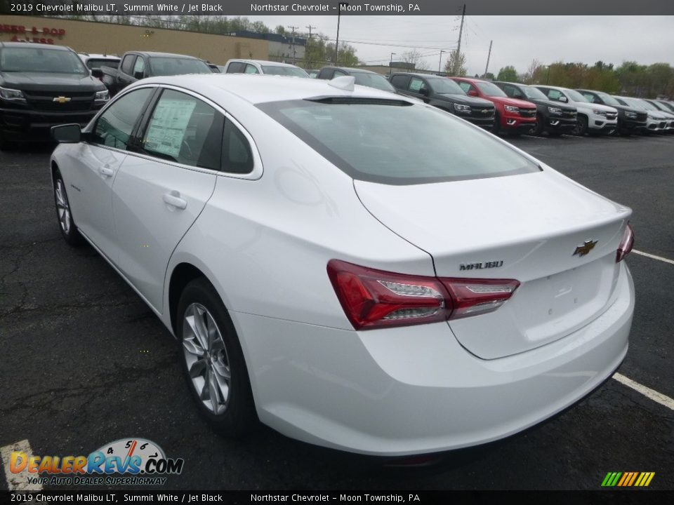 2019 Chevrolet Malibu LT Summit White / Jet Black Photo #3