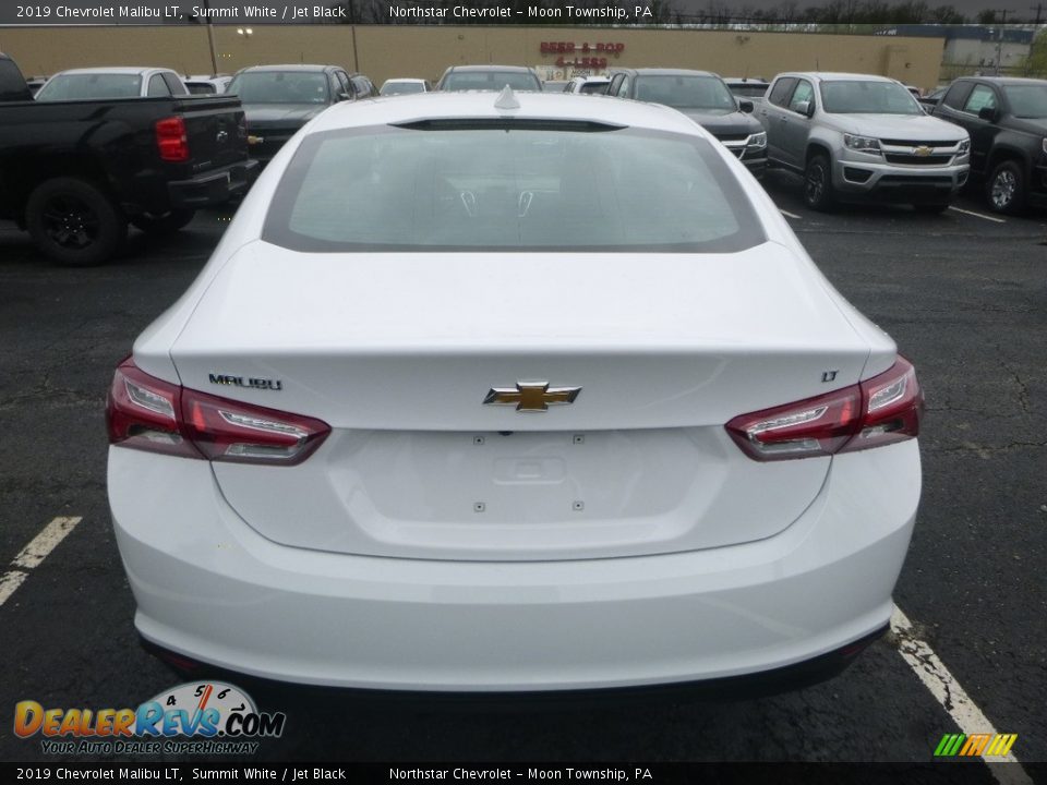 2019 Chevrolet Malibu LT Summit White / Jet Black Photo #4