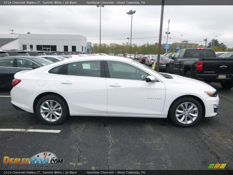 2019 Chevrolet Malibu LT Summit White / Jet Black Photo #6