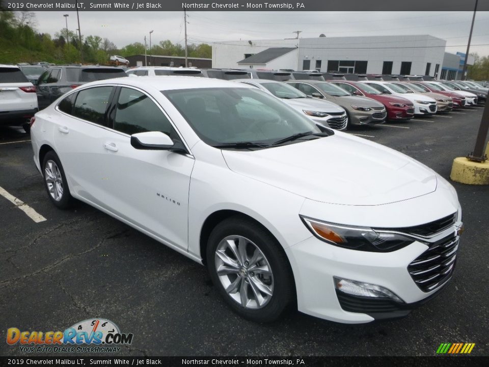 2019 Chevrolet Malibu LT Summit White / Jet Black Photo #7