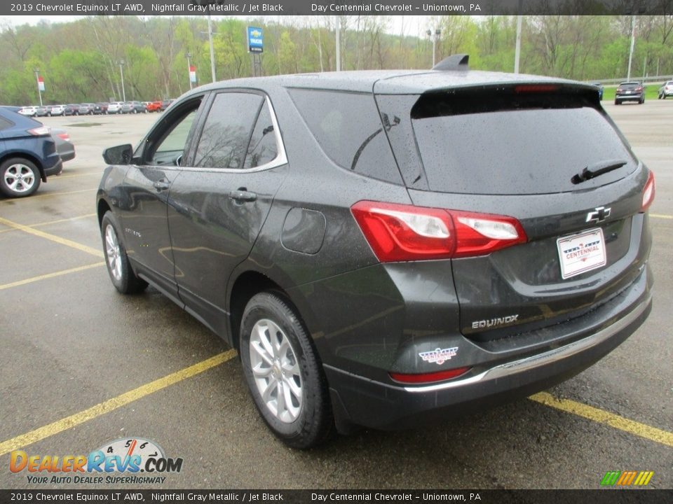 2019 Chevrolet Equinox LT AWD Nightfall Gray Metallic / Jet Black Photo #3