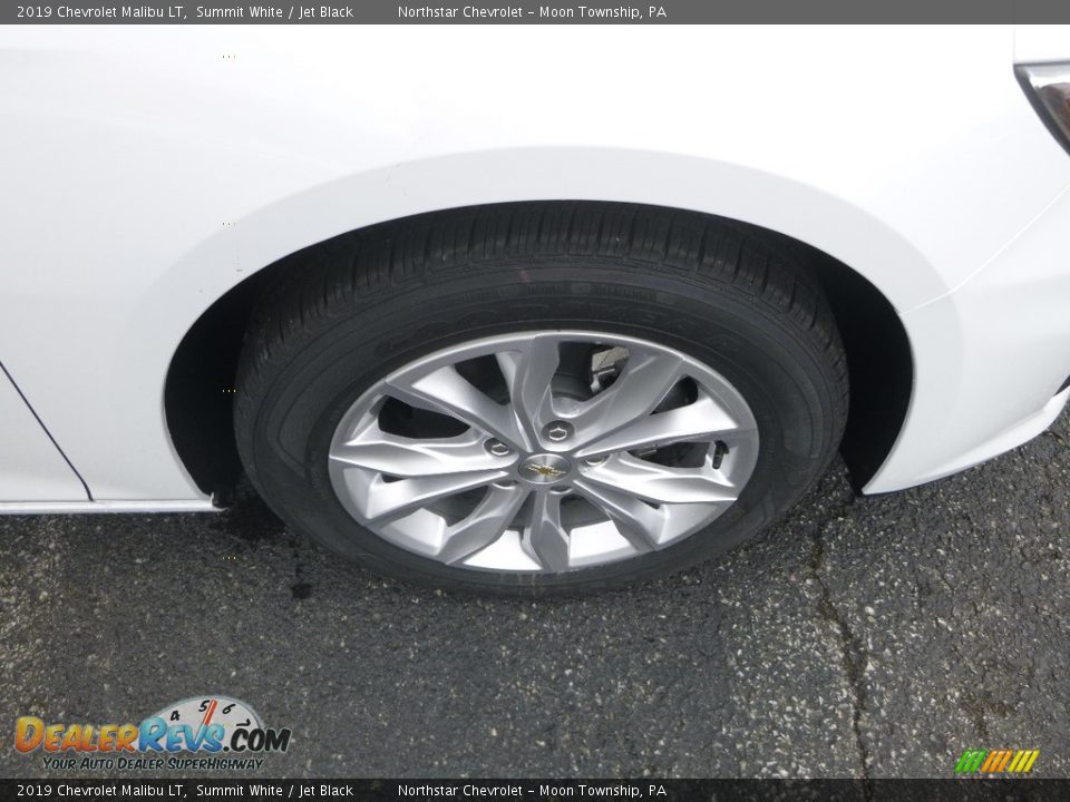 2019 Chevrolet Malibu LT Summit White / Jet Black Photo #9