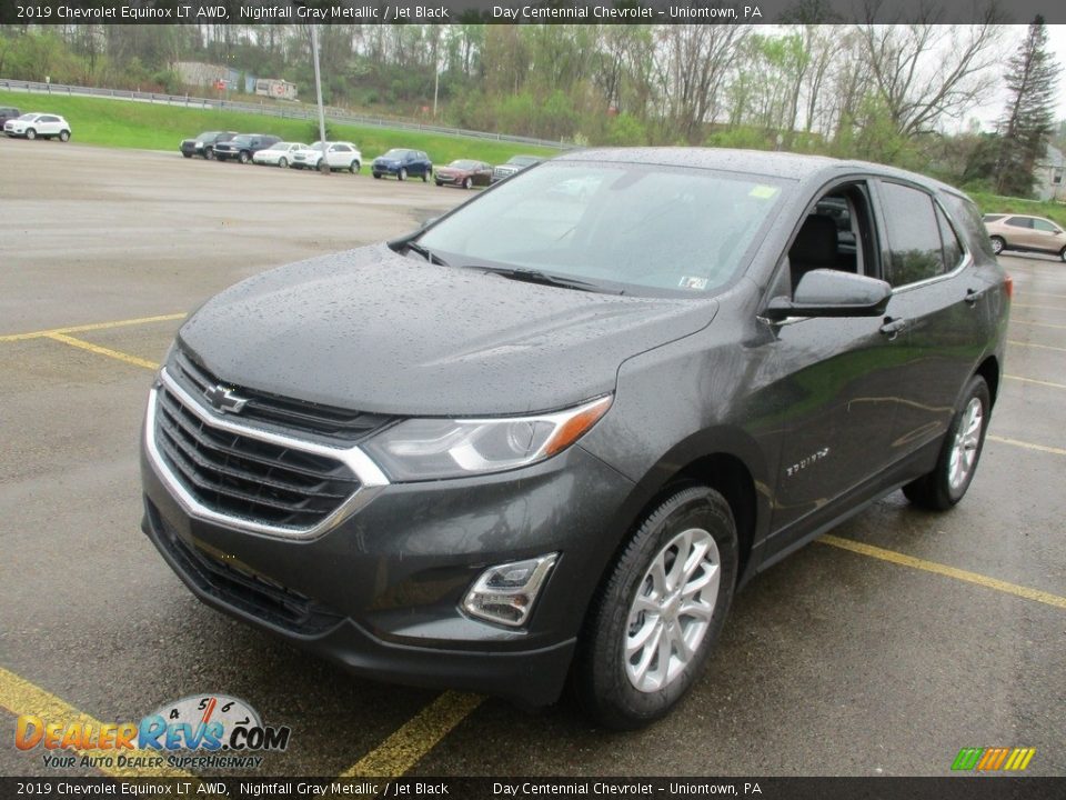 2019 Chevrolet Equinox LT AWD Nightfall Gray Metallic / Jet Black Photo #7