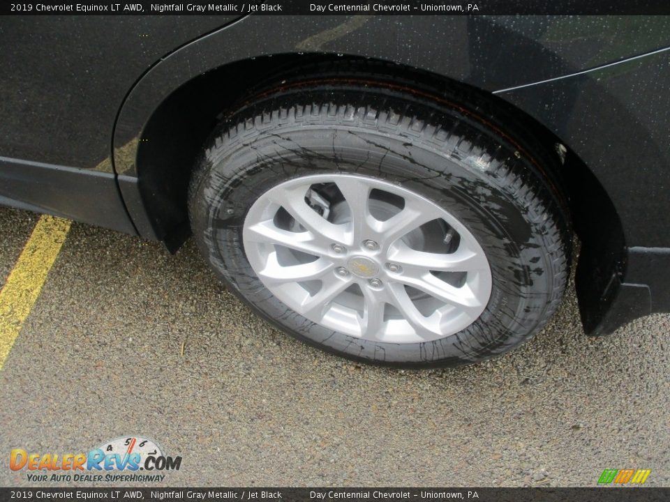 2019 Chevrolet Equinox LT AWD Nightfall Gray Metallic / Jet Black Photo #10