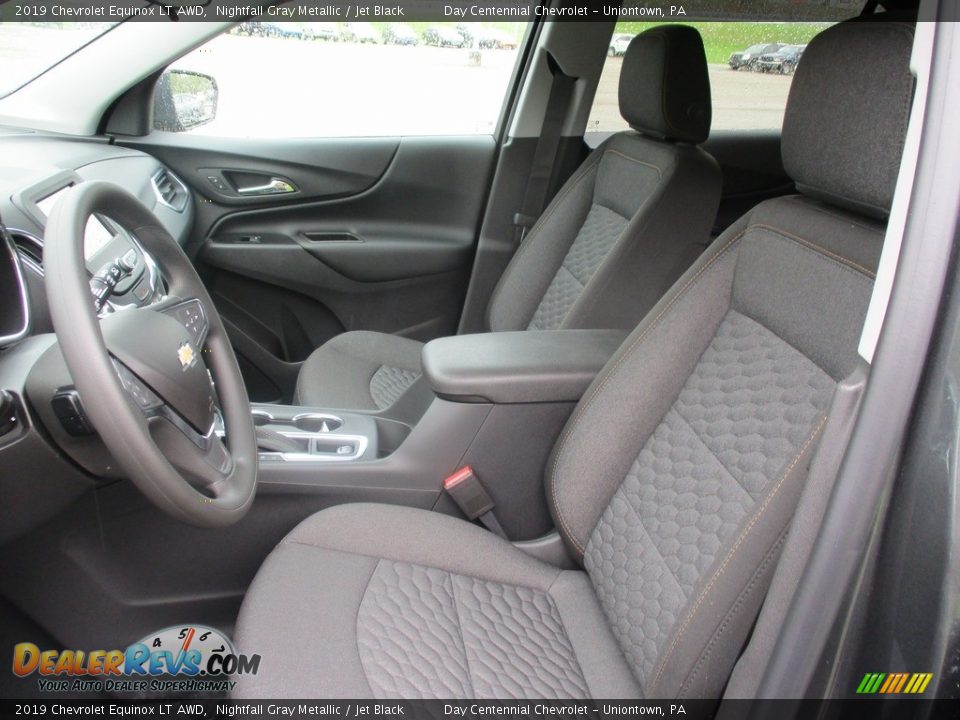 2019 Chevrolet Equinox LT AWD Nightfall Gray Metallic / Jet Black Photo #12