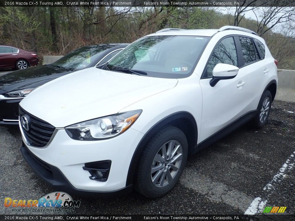 2016 Mazda CX-5 Touring AWD Crystal White Pearl Mica / Parchment Photo #1