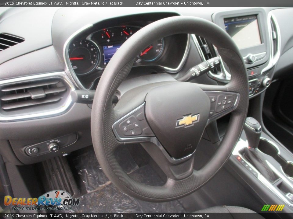 2019 Chevrolet Equinox LT AWD Nightfall Gray Metallic / Jet Black Photo #14