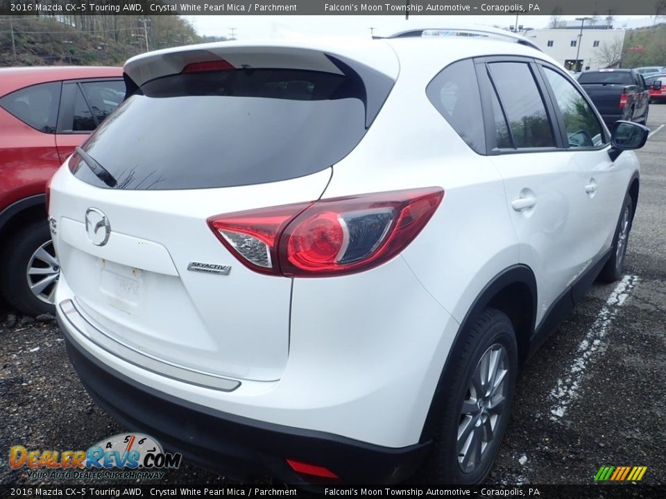 2016 Mazda CX-5 Touring AWD Crystal White Pearl Mica / Parchment Photo #2