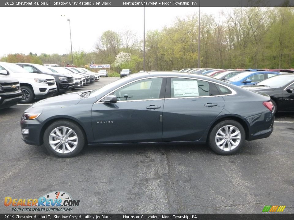 2019 Chevrolet Malibu LT Shadow Gray Metallic / Jet Black Photo #2