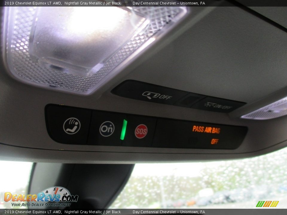 2019 Chevrolet Equinox LT AWD Nightfall Gray Metallic / Jet Black Photo #18