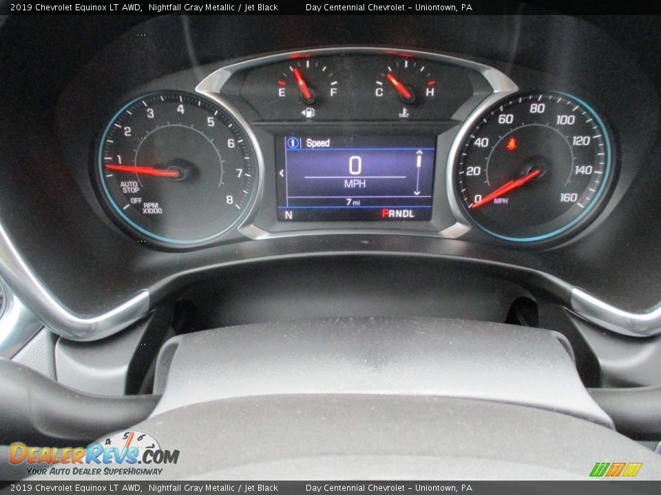 2019 Chevrolet Equinox LT AWD Nightfall Gray Metallic / Jet Black Photo #20
