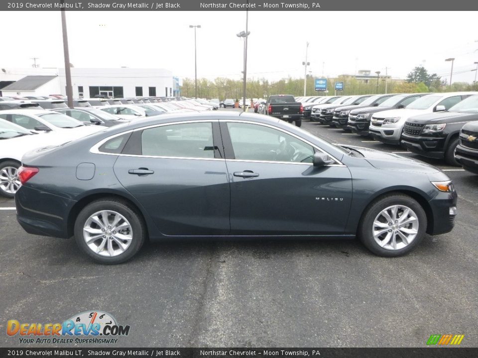 2019 Chevrolet Malibu LT Shadow Gray Metallic / Jet Black Photo #6