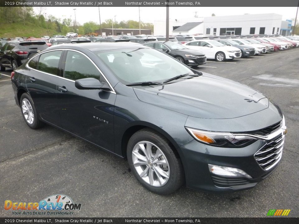 2019 Chevrolet Malibu LT Shadow Gray Metallic / Jet Black Photo #7