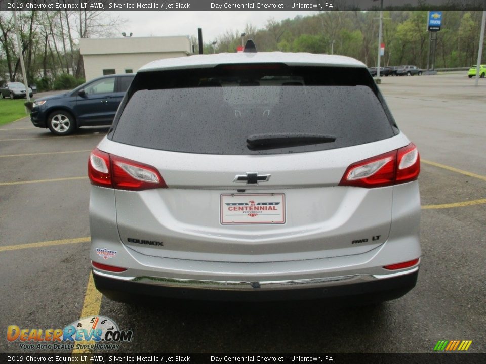 2019 Chevrolet Equinox LT AWD Silver Ice Metallic / Jet Black Photo #4