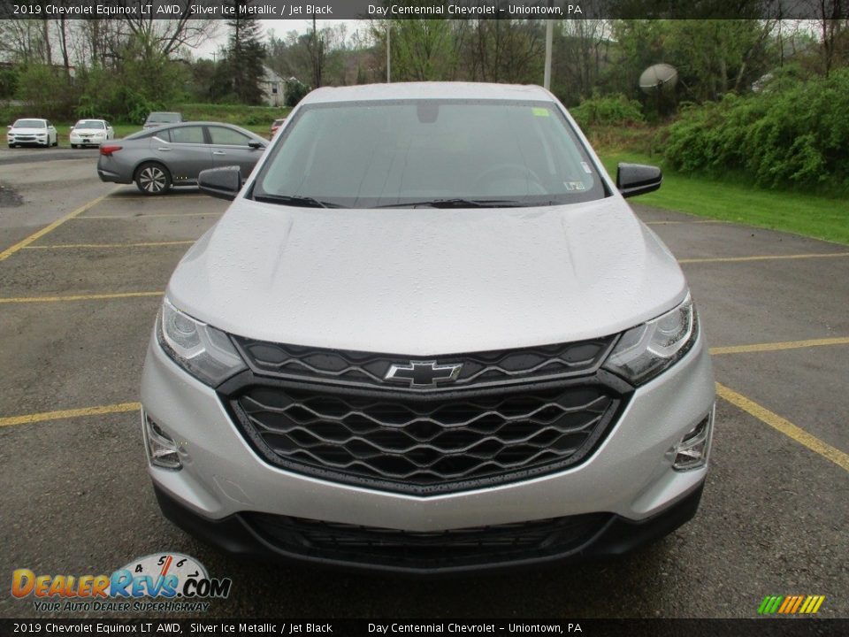 2019 Chevrolet Equinox LT AWD Silver Ice Metallic / Jet Black Photo #8