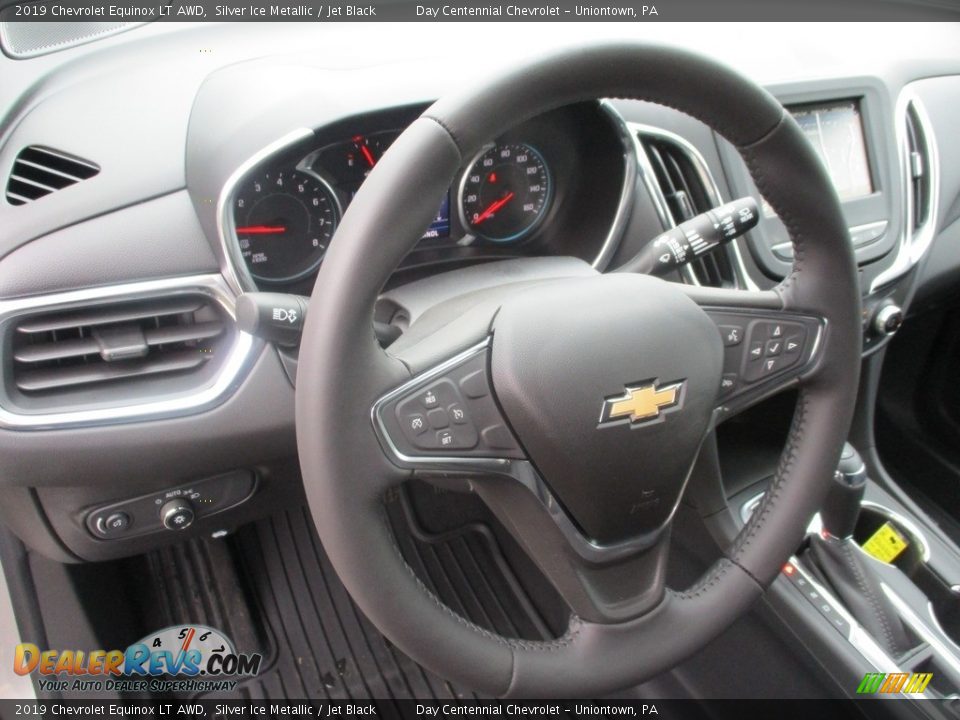 2019 Chevrolet Equinox LT AWD Silver Ice Metallic / Jet Black Photo #12