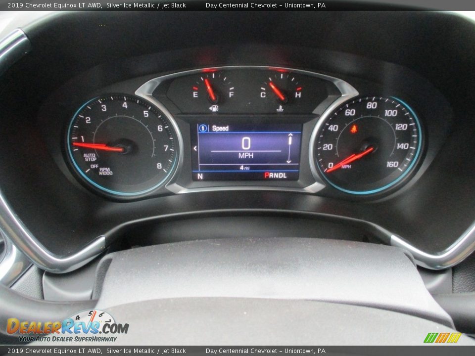2019 Chevrolet Equinox LT AWD Silver Ice Metallic / Jet Black Photo #20