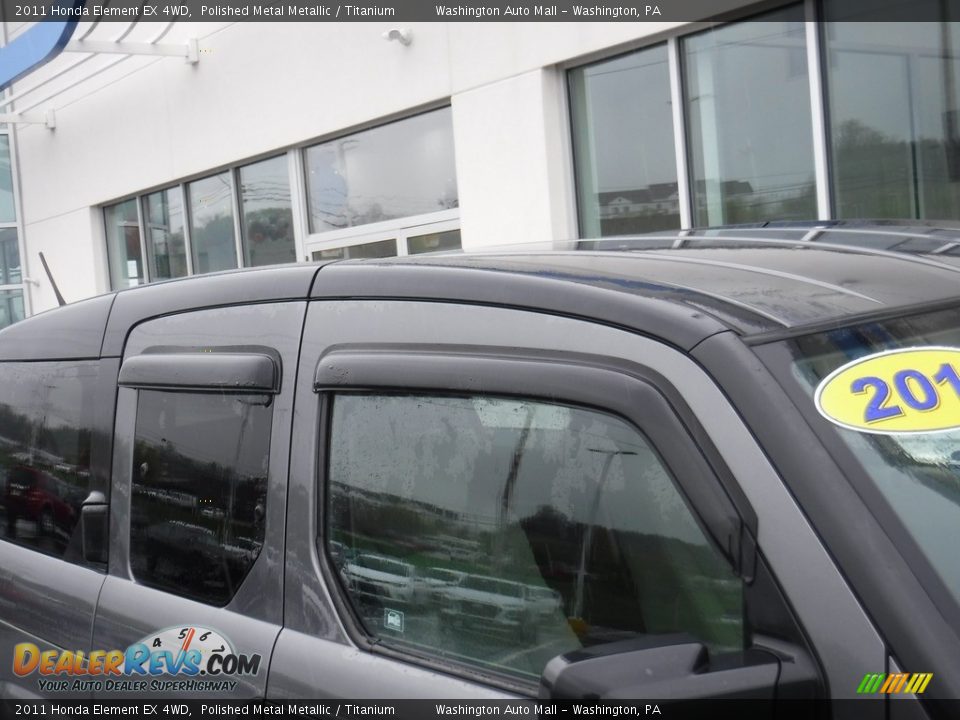 2011 Honda Element EX 4WD Polished Metal Metallic / Titanium Photo #4