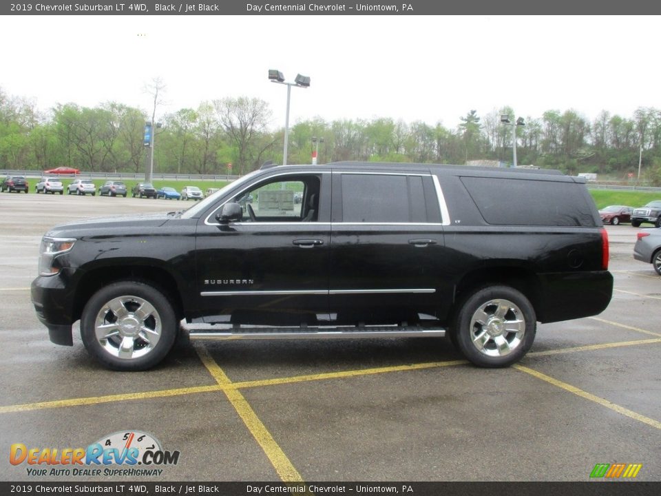 2019 Chevrolet Suburban LT 4WD Black / Jet Black Photo #2