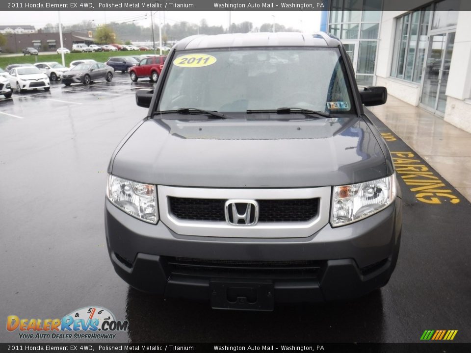 2011 Honda Element EX 4WD Polished Metal Metallic / Titanium Photo #5