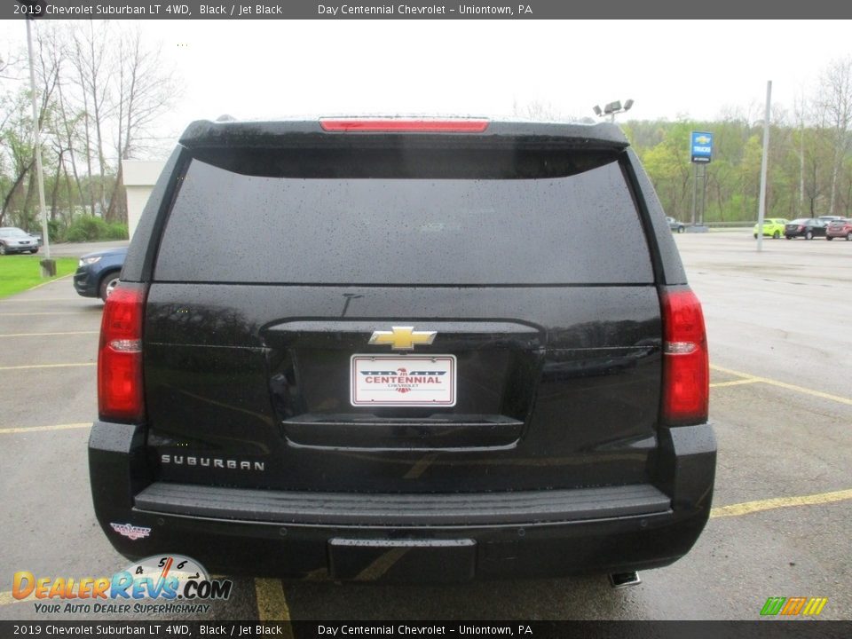 2019 Chevrolet Suburban LT 4WD Black / Jet Black Photo #4