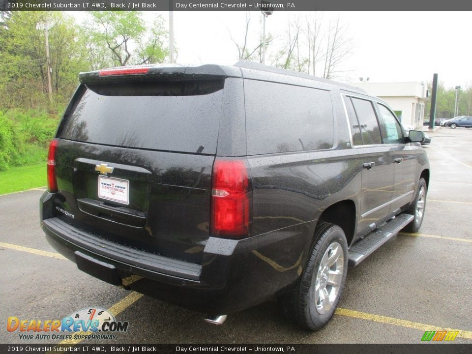 2019 Chevrolet Suburban LT 4WD Black / Jet Black Photo #5