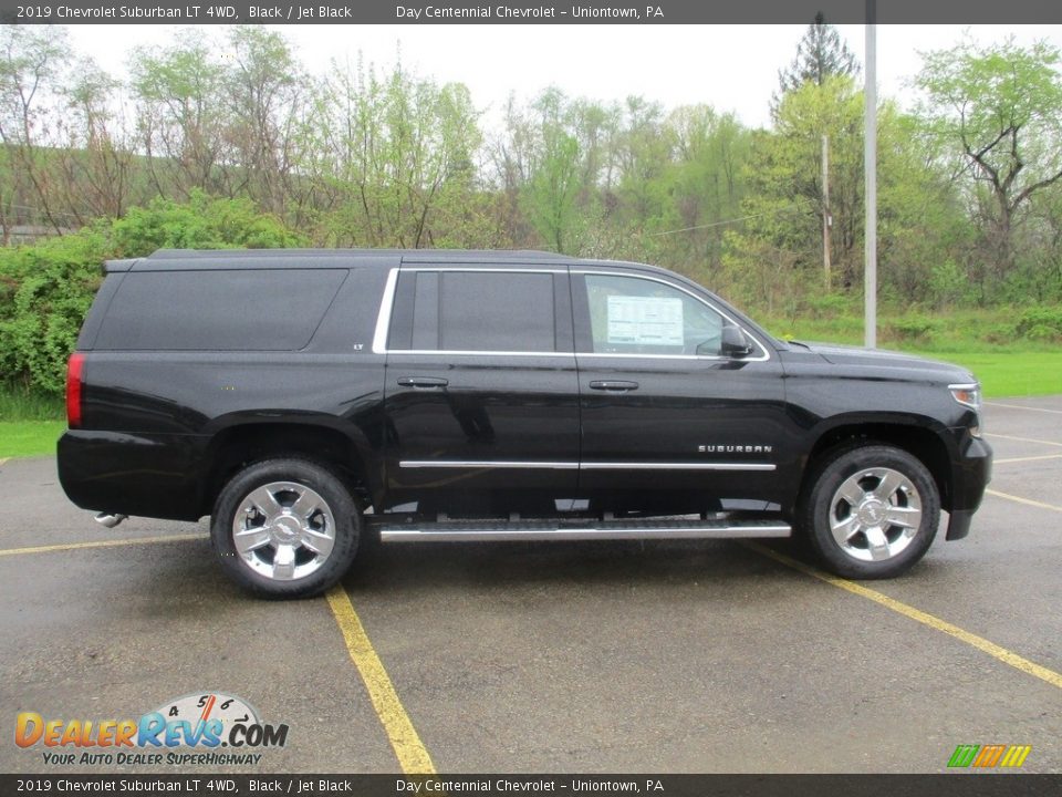 2019 Chevrolet Suburban LT 4WD Black / Jet Black Photo #6