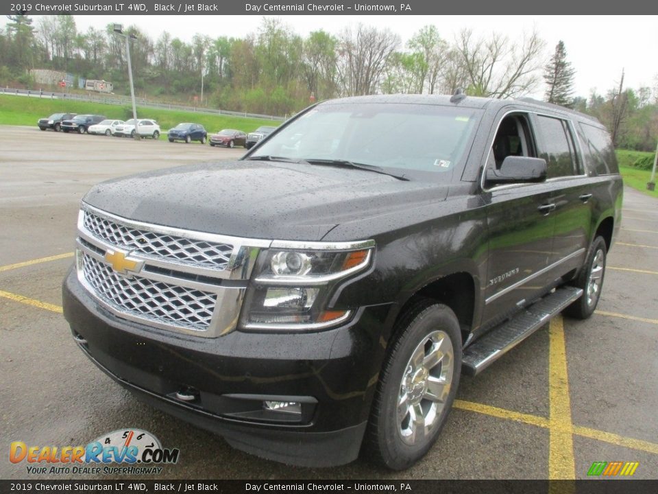 2019 Chevrolet Suburban LT 4WD Black / Jet Black Photo #7