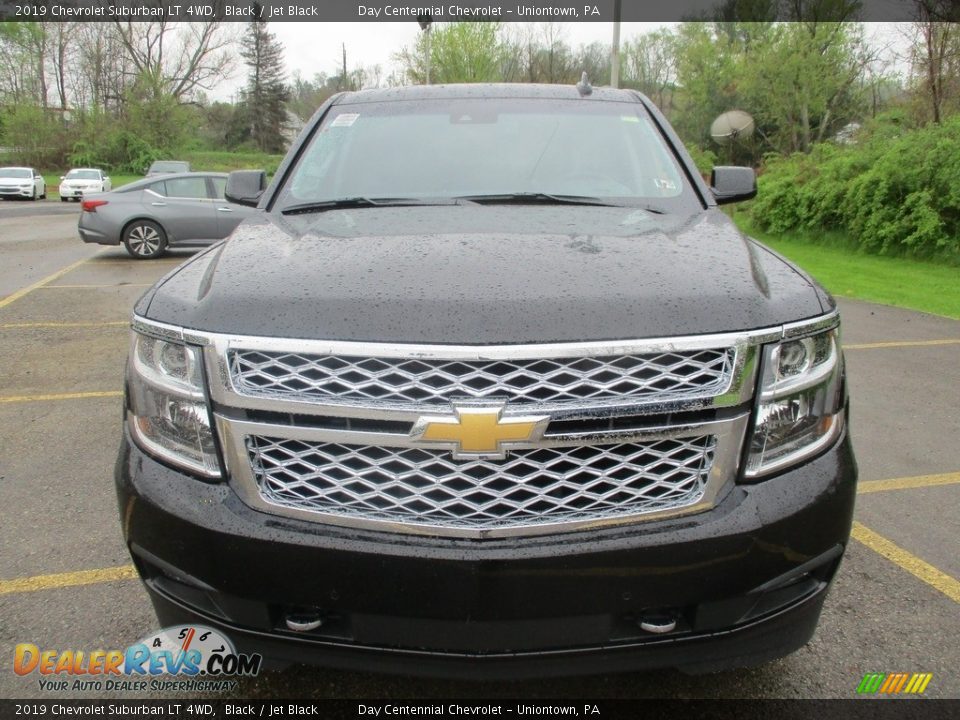 2019 Chevrolet Suburban LT 4WD Black / Jet Black Photo #8