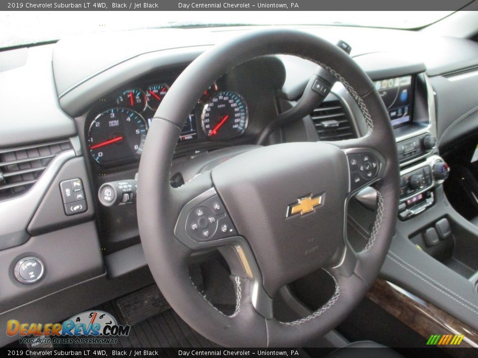 2019 Chevrolet Suburban LT 4WD Black / Jet Black Photo #12