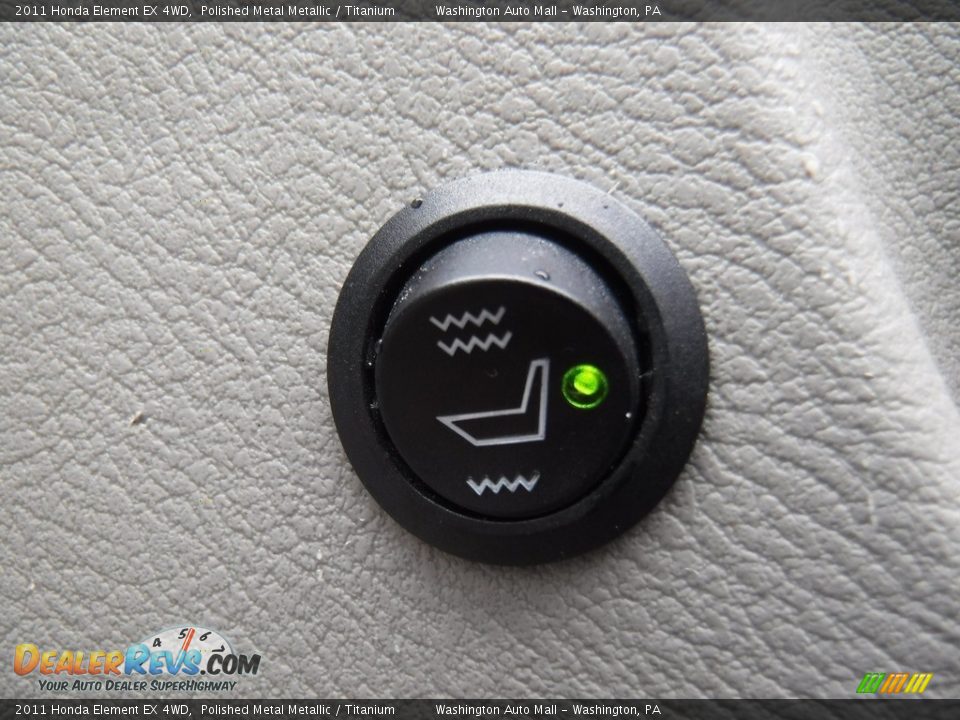 2011 Honda Element EX 4WD Polished Metal Metallic / Titanium Photo #15