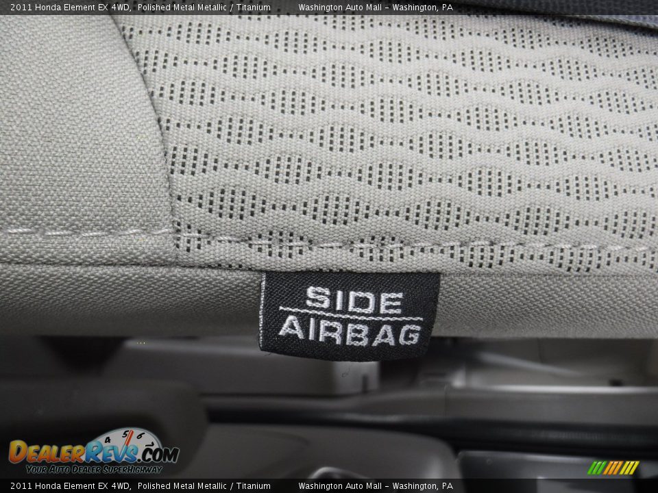 2011 Honda Element EX 4WD Polished Metal Metallic / Titanium Photo #16