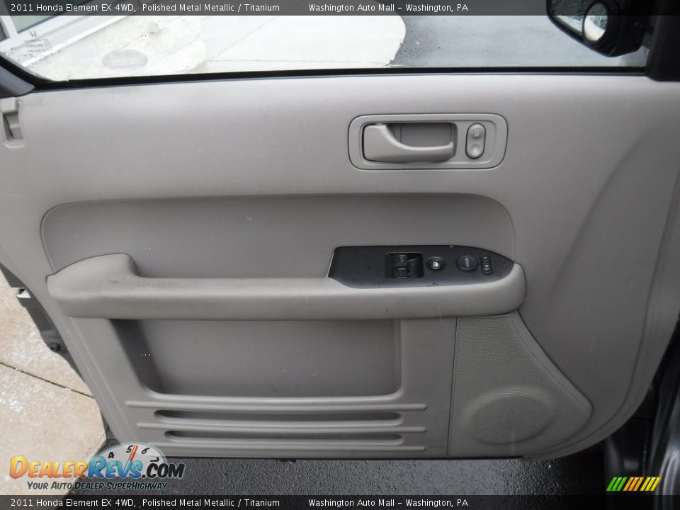 2011 Honda Element EX 4WD Polished Metal Metallic / Titanium Photo #17