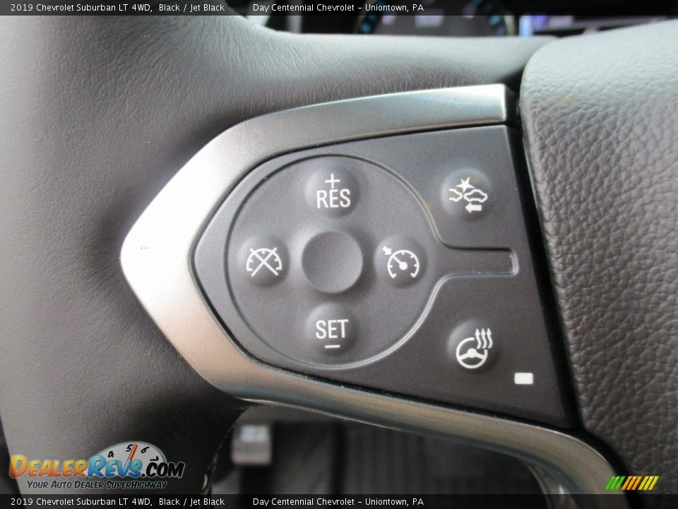 2019 Chevrolet Suburban LT 4WD Black / Jet Black Photo #16