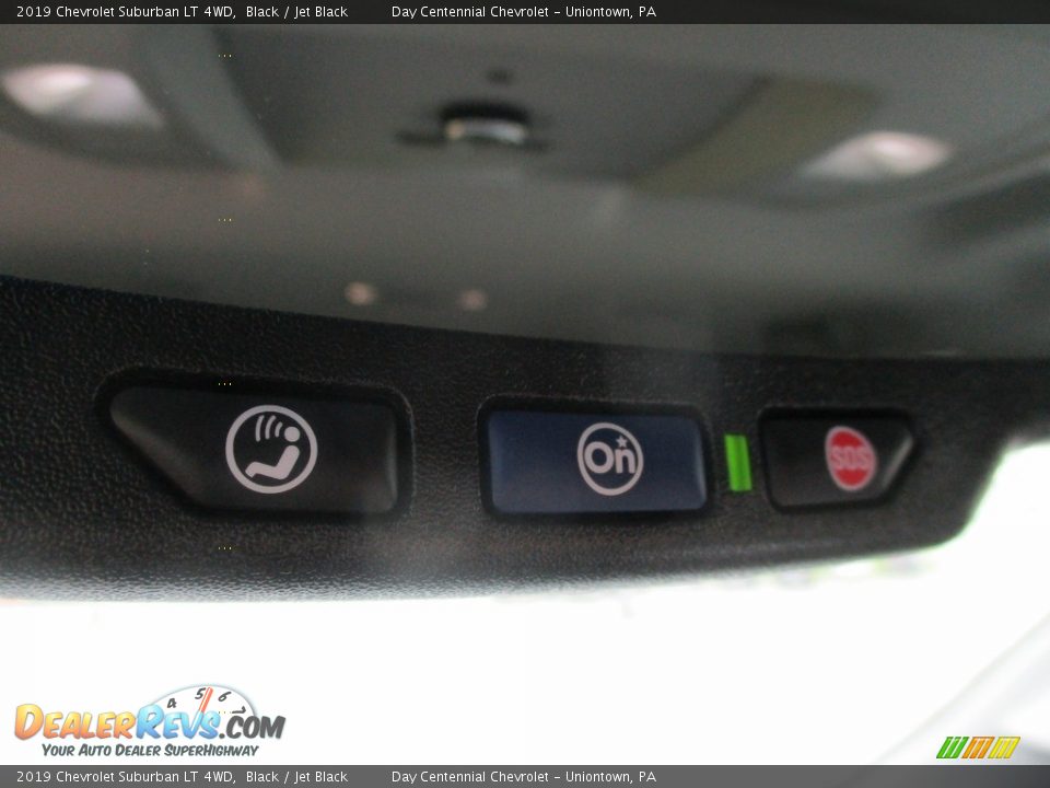 2019 Chevrolet Suburban LT 4WD Black / Jet Black Photo #18