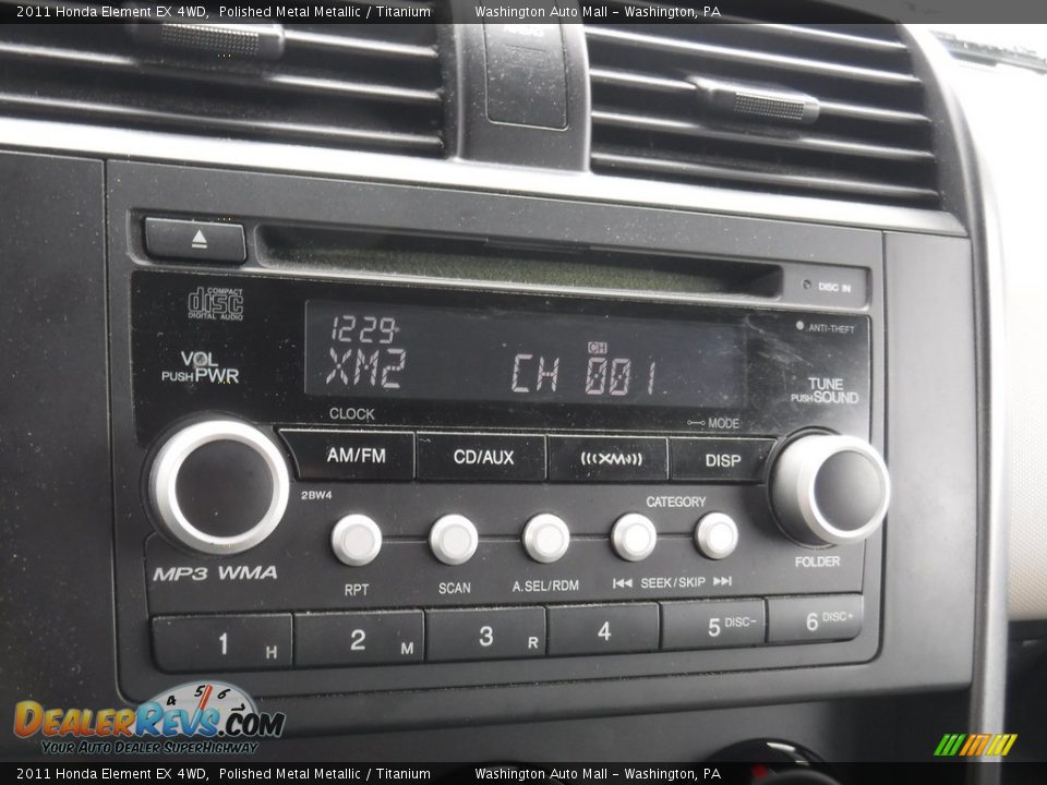 2011 Honda Element EX 4WD Polished Metal Metallic / Titanium Photo #19