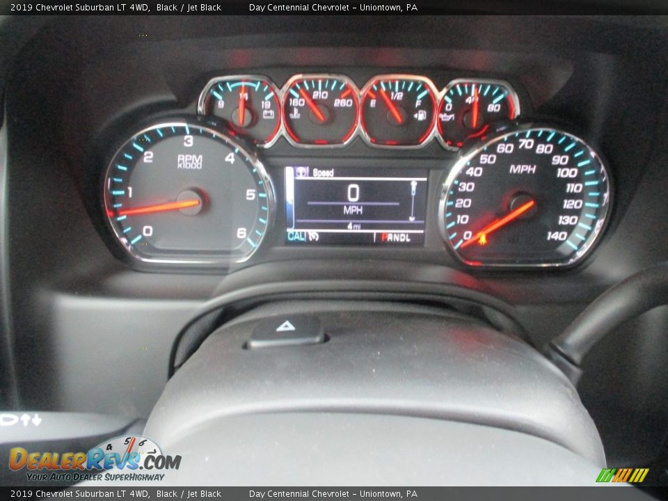 2019 Chevrolet Suburban LT 4WD Black / Jet Black Photo #20