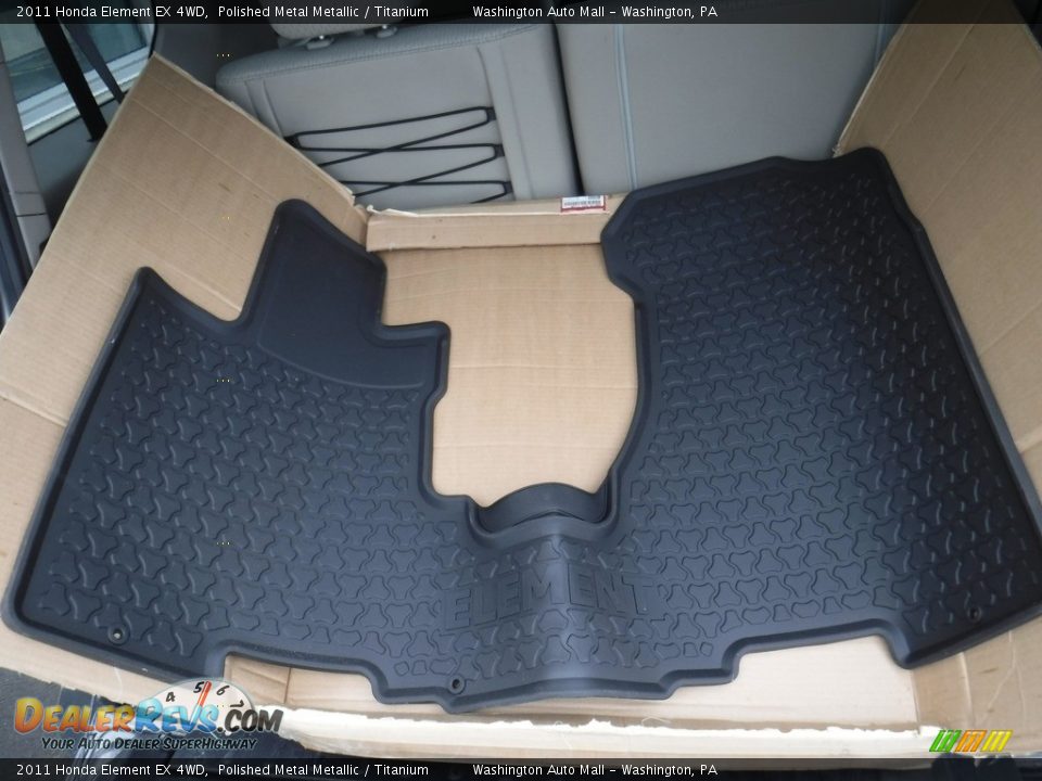 2011 Honda Element EX 4WD Polished Metal Metallic / Titanium Photo #24