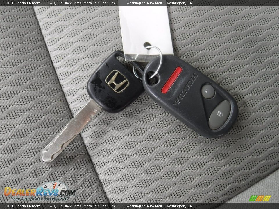 2011 Honda Element EX 4WD Polished Metal Metallic / Titanium Photo #26