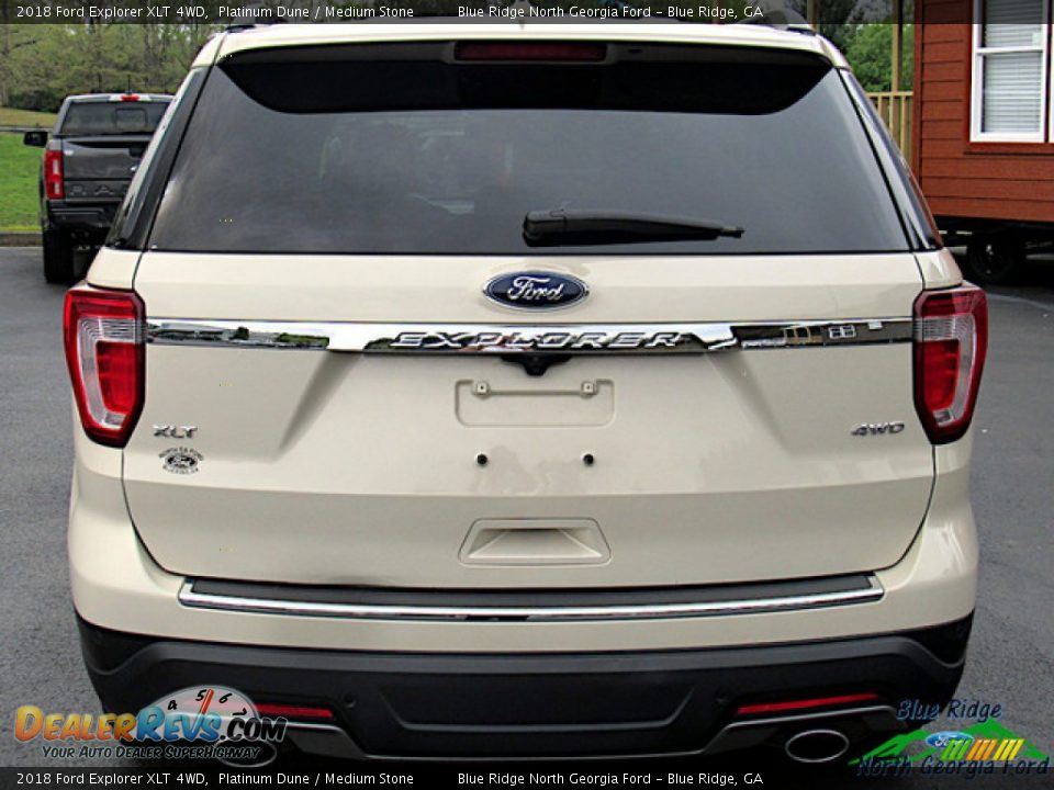 2018 Ford Explorer XLT 4WD Platinum Dune / Medium Stone Photo #4