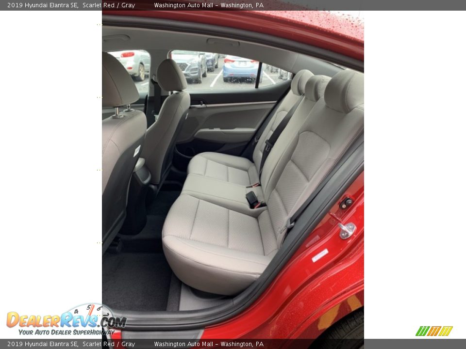 2019 Hyundai Elantra SE Scarlet Red / Gray Photo #20