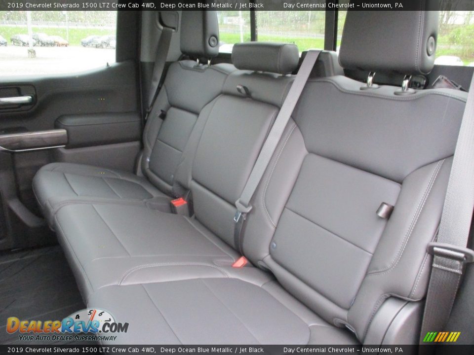 2019 Chevrolet Silverado 1500 LTZ Crew Cab 4WD Deep Ocean Blue Metallic / Jet Black Photo #12
