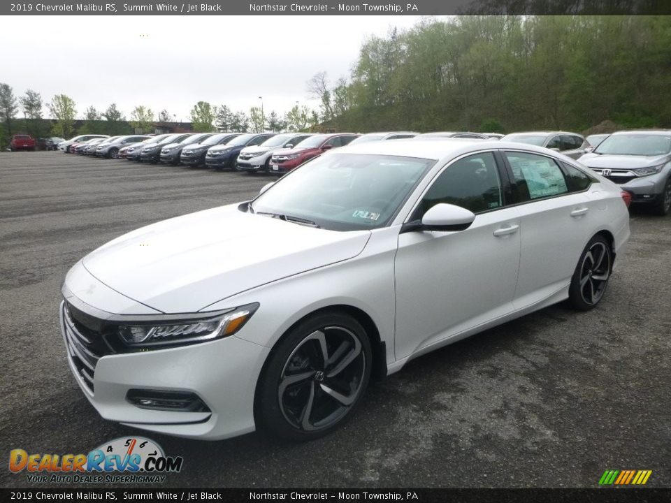 2019 Chevrolet Malibu RS Summit White / Jet Black Photo #1