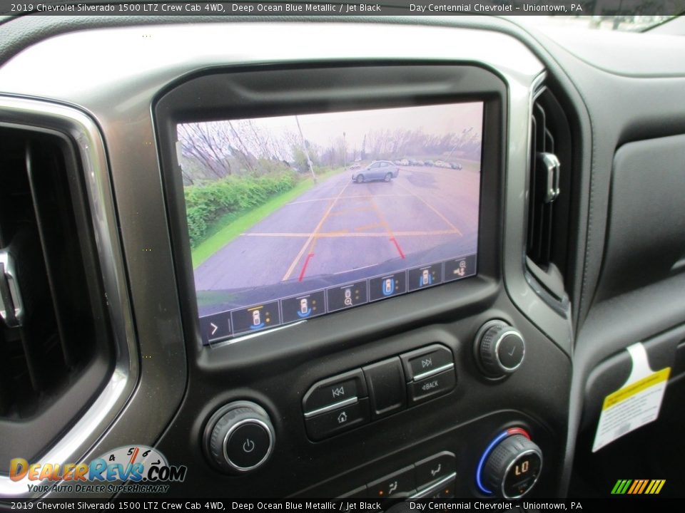 2019 Chevrolet Silverado 1500 LTZ Crew Cab 4WD Deep Ocean Blue Metallic / Jet Black Photo #15