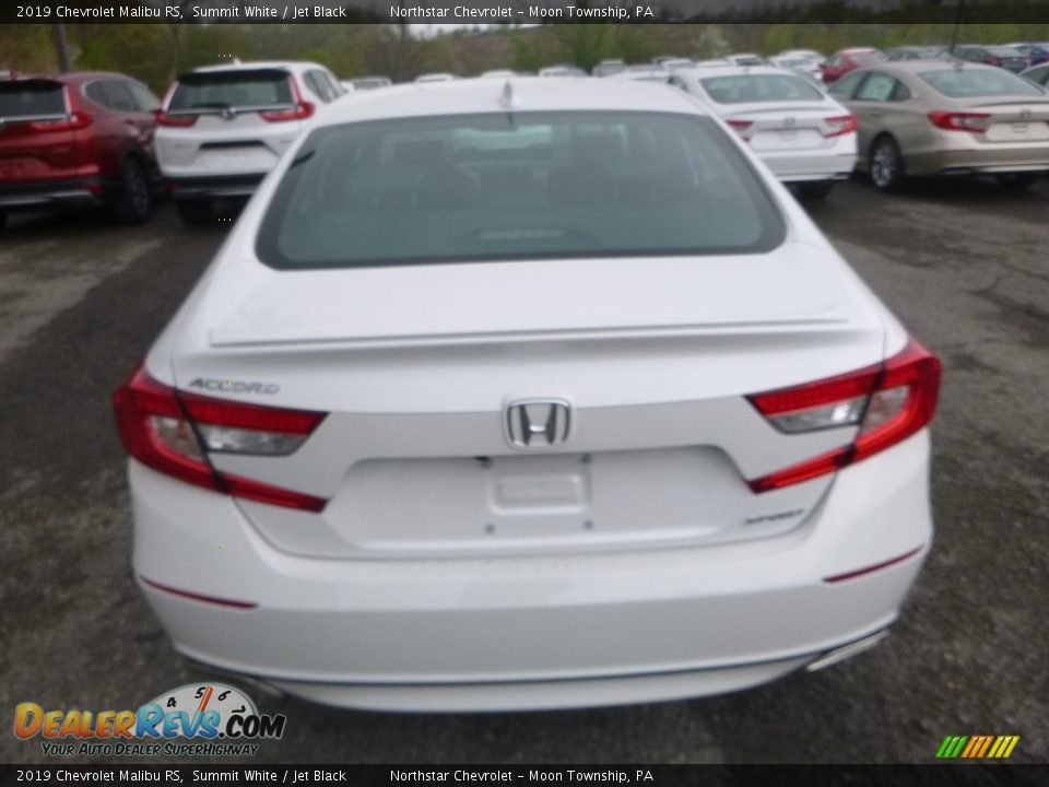2019 Chevrolet Malibu RS Summit White / Jet Black Photo #4