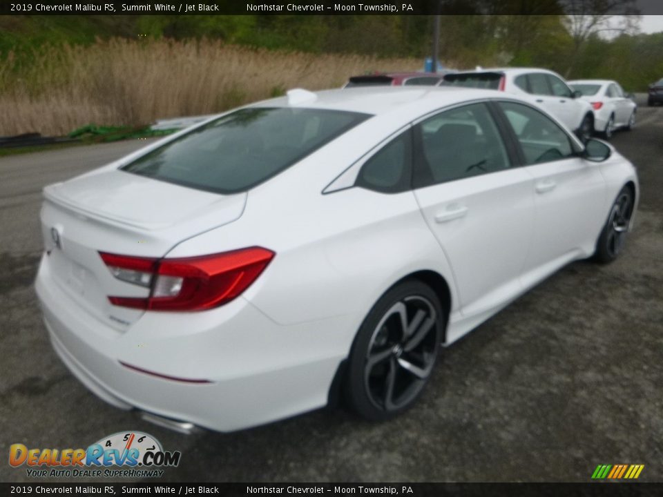 2019 Chevrolet Malibu RS Summit White / Jet Black Photo #5