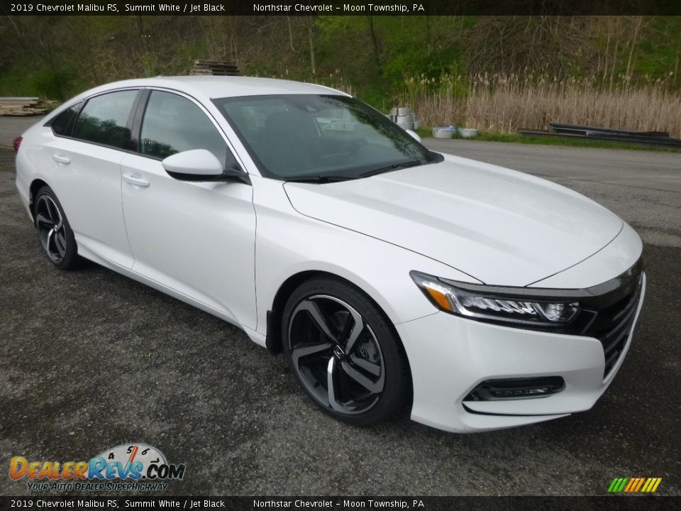 2019 Chevrolet Malibu RS Summit White / Jet Black Photo #6